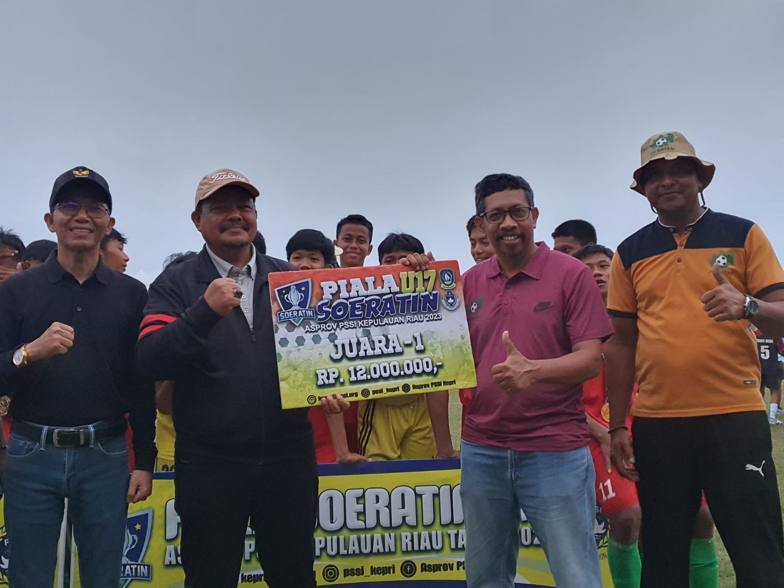 PS Batam Raih Juara Umum Piala Soeratin U-17